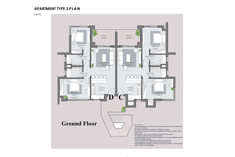 Fully finished Apartment with Pools - 5